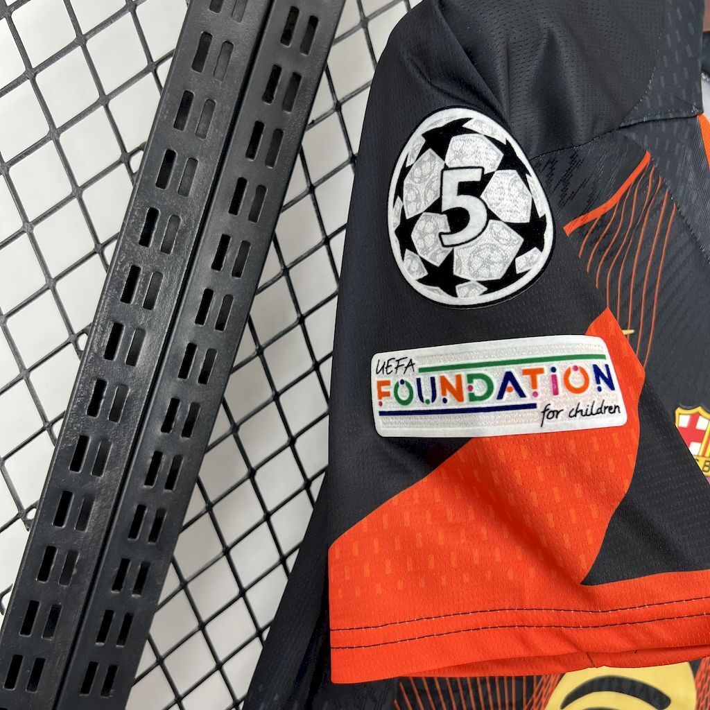 2025/26 Barcelona Orange Aurora Kit
