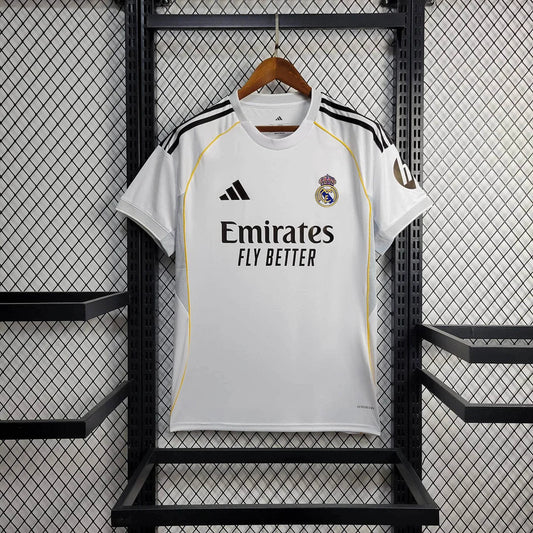 2025/2026 Real Madrid Home Football Shirt