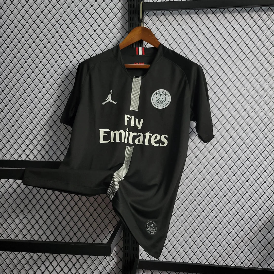 2018/2019 Retro Psg Paris Saint-Germain Black Soccer Jersey