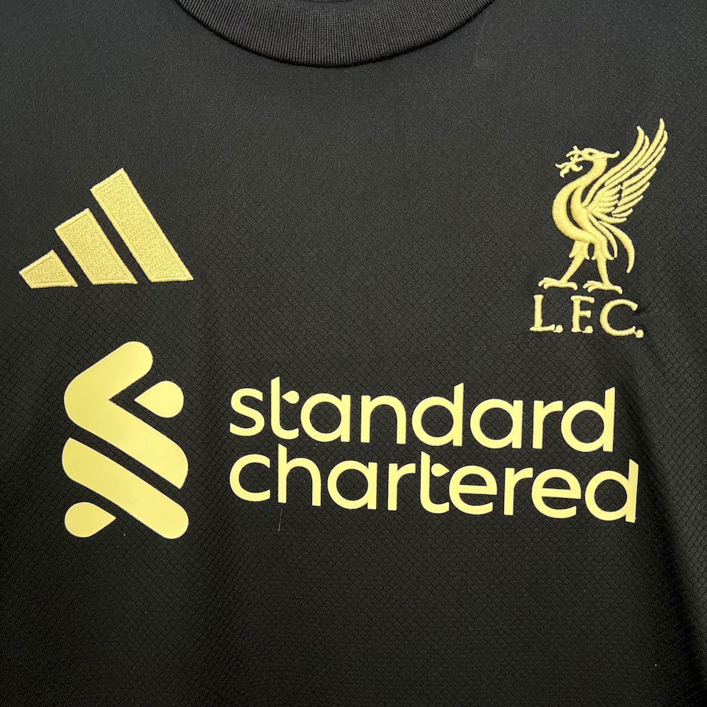 2025/26 Liverpool Black Gold Kit