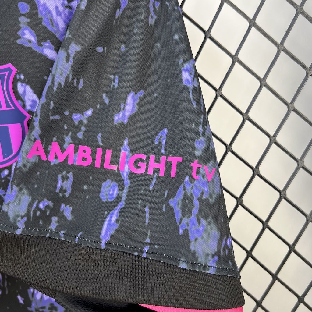 2025/26 Barcelona Purple Galaxy Kit