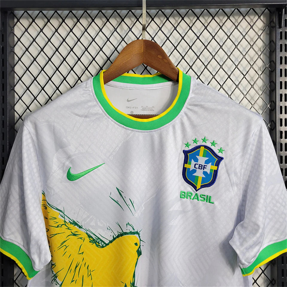 Brazil 2022 Special Edition White Football Shirt