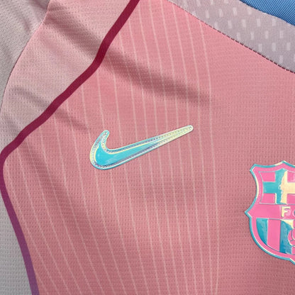 2025/2026 Barcelona Special Edition Pink Football Shirt